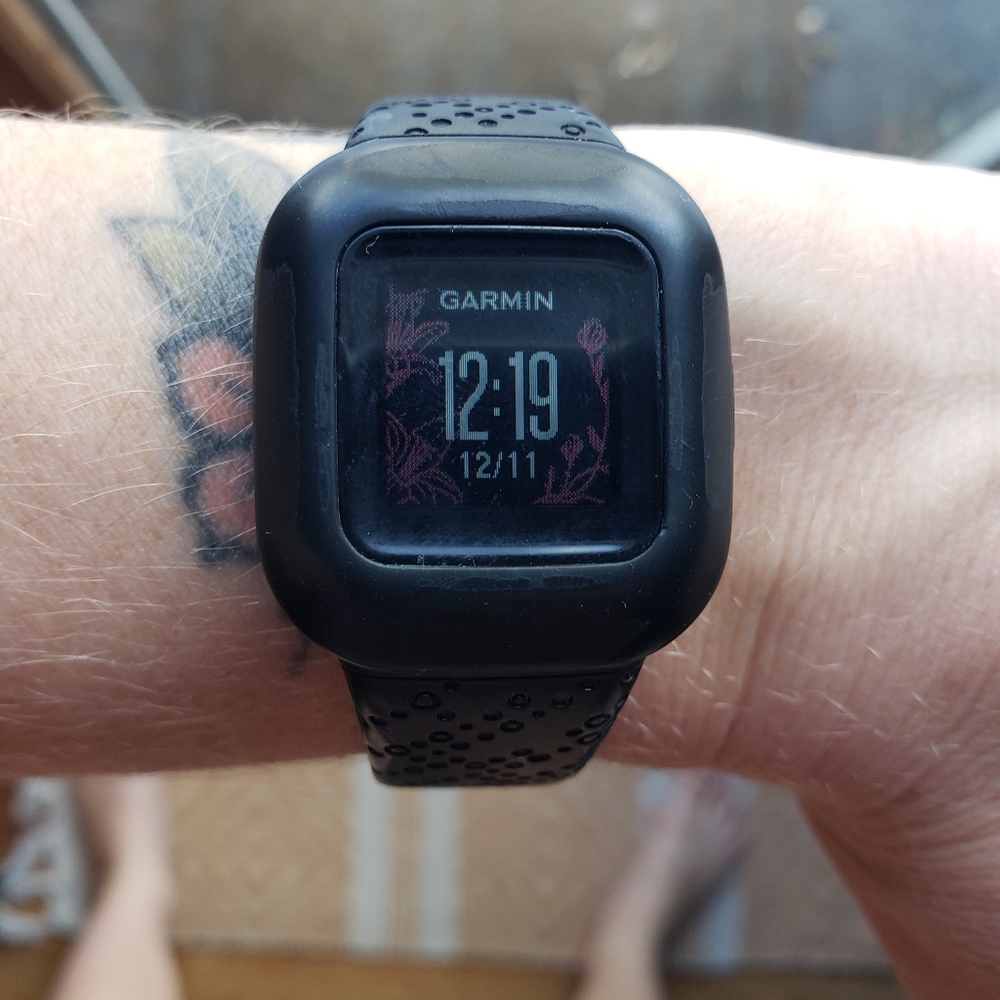 Garmin Vivofit Jr. 3 Kids Step Counter Watch - Used - Black